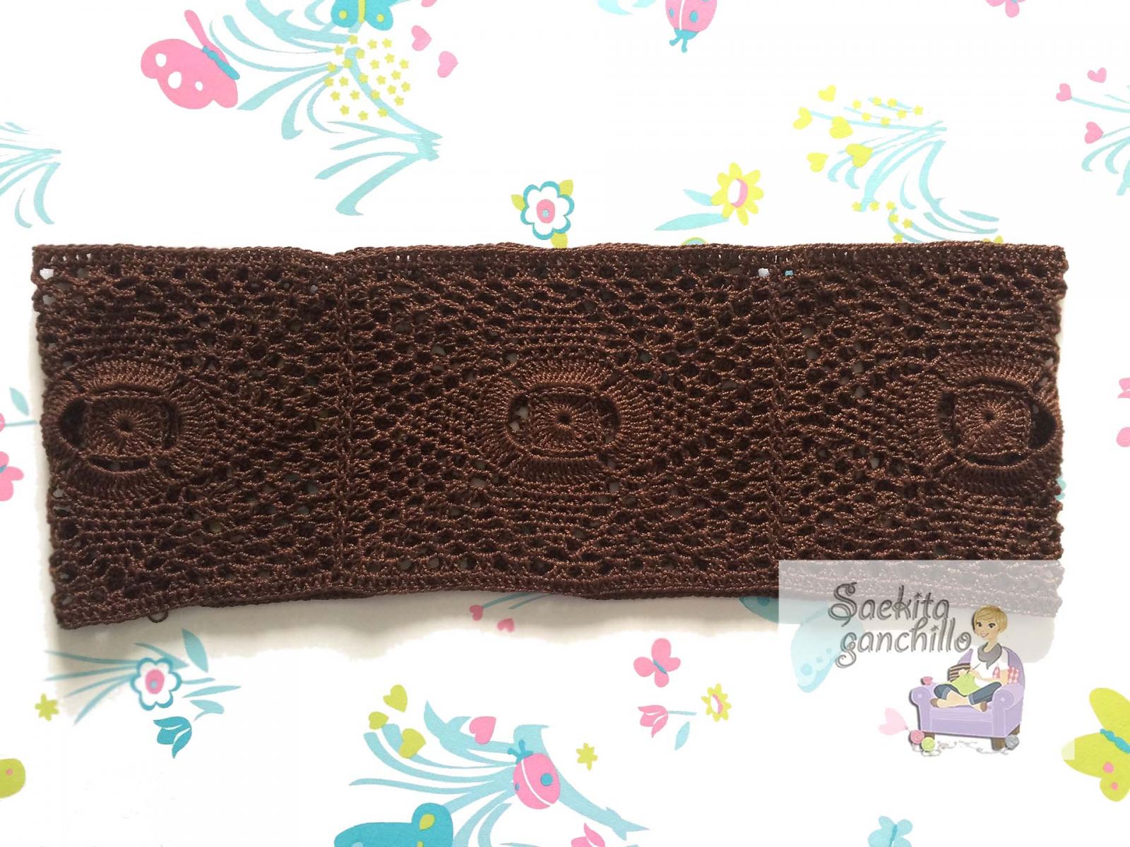Falda de Ganchillo estilo boho union grannys
