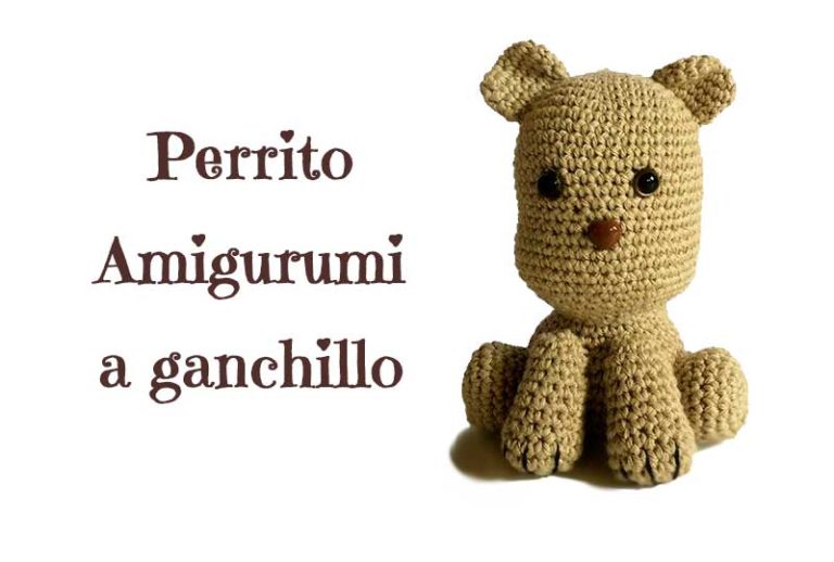 Perrito amigurumi a ganchillo patrón