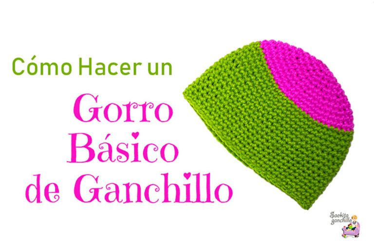 Cómo tejer un gorro básico de ganchillo