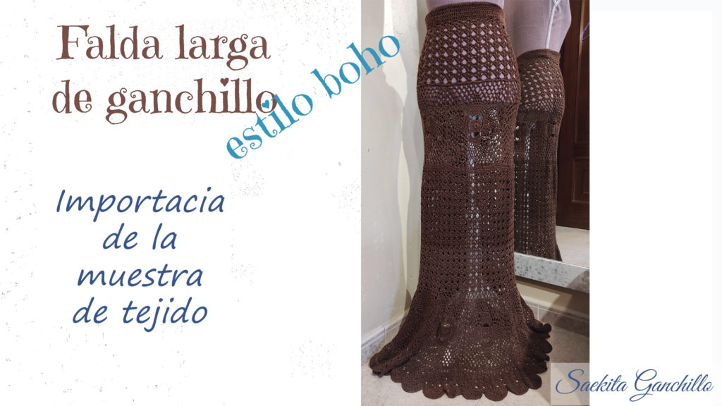 Vídeo tutorial falda larga de ganchillo estilo boho zurdos