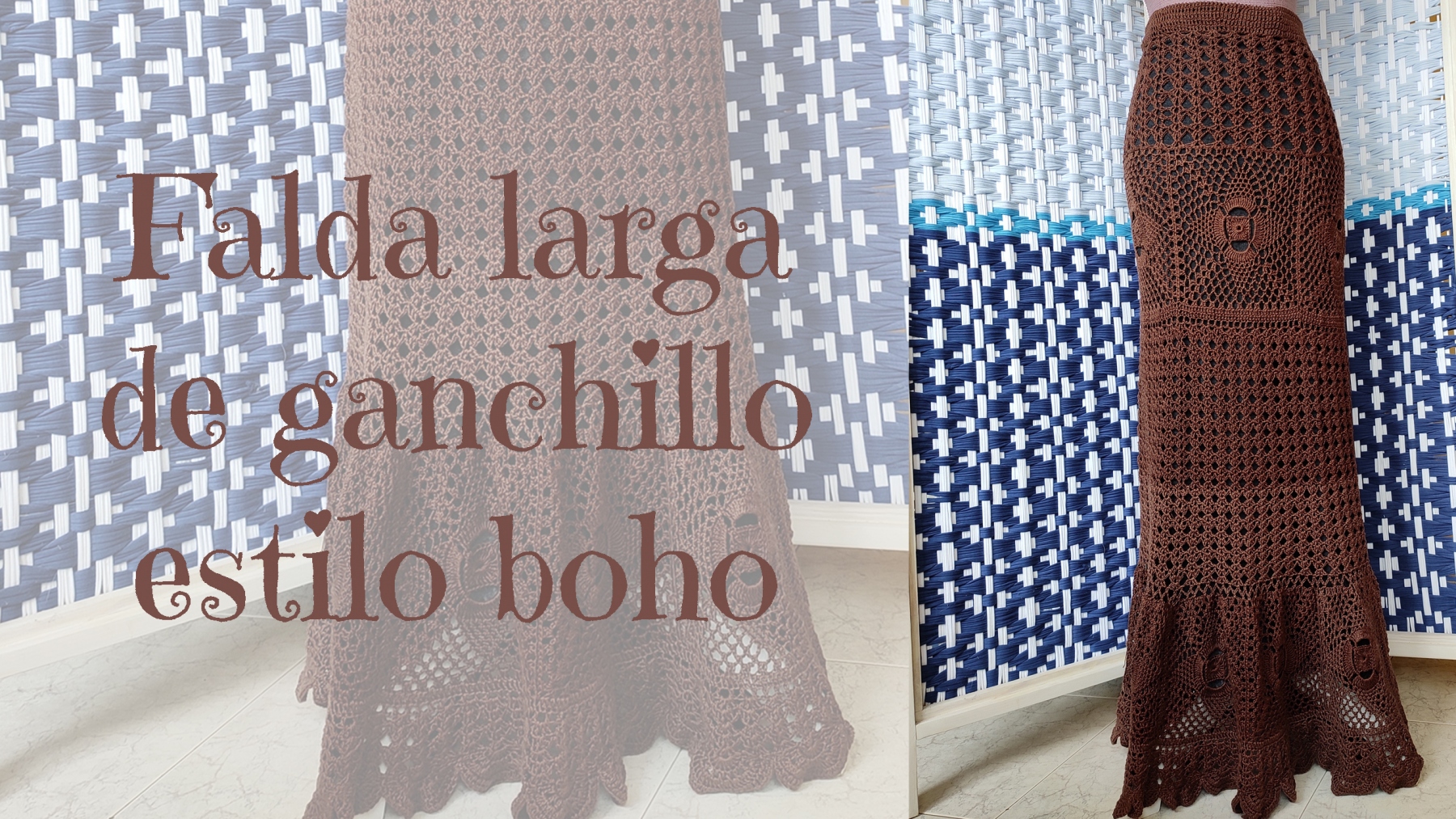 Falda de Ganchillo estilo Boho * Saekita Ganchillo