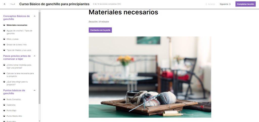 Curso de crochet para principiantes